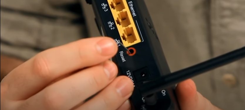 Restarting your router
