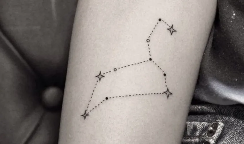 Constellation small tattoo idea