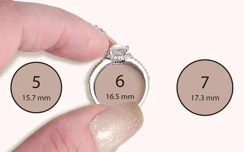 Using a Ring Size Chart