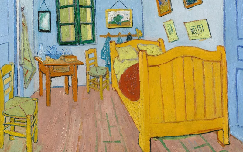 The Bedroom Painting by Vincent Van Gogh