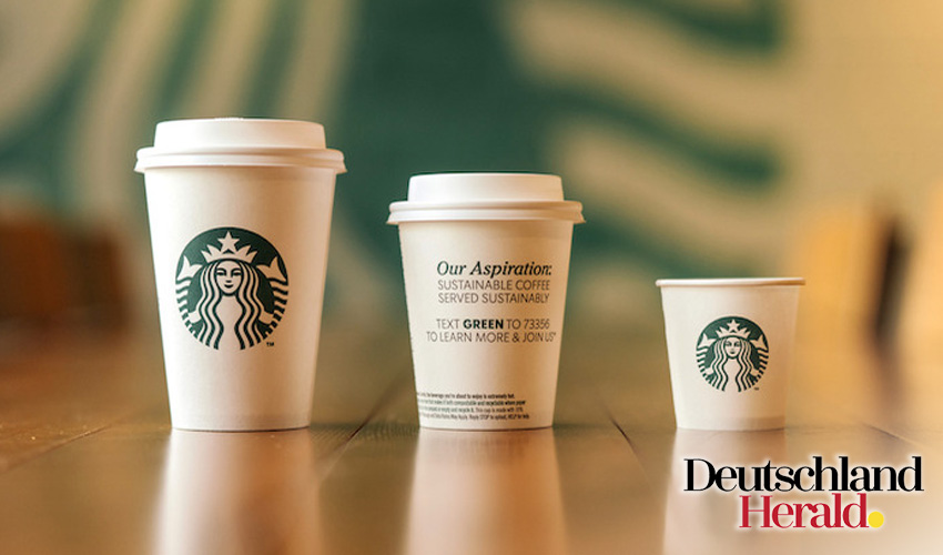 Starbucks drink sizes illustration 